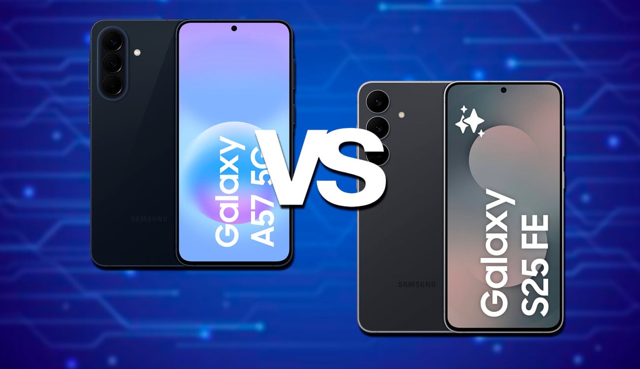 Samsung Galaxy A57 vs Galaxy S25 FE: cuál de estos móviles es el mejor para ti