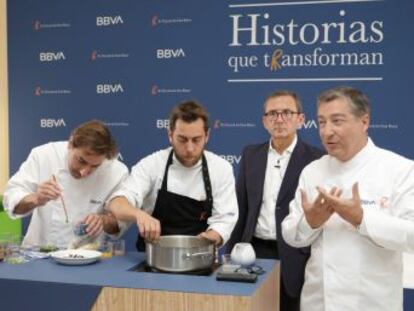 BBVA y los hermanos Roca lanzan un programa de becas en el que buscan la creatividad