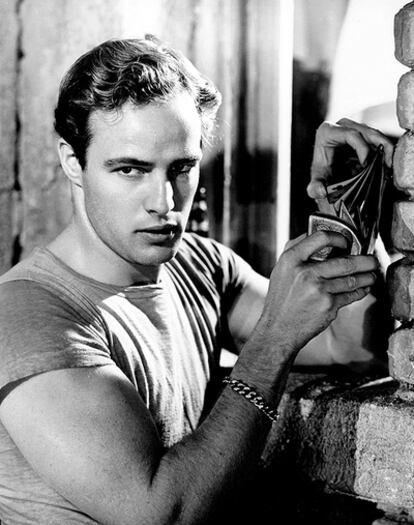 Marlon Brando en una escena de 'Un tranvía llamado deseo'