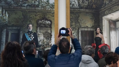 Retratos realizados por Annie Leibovitz a Felipe VI y la reina Letizia