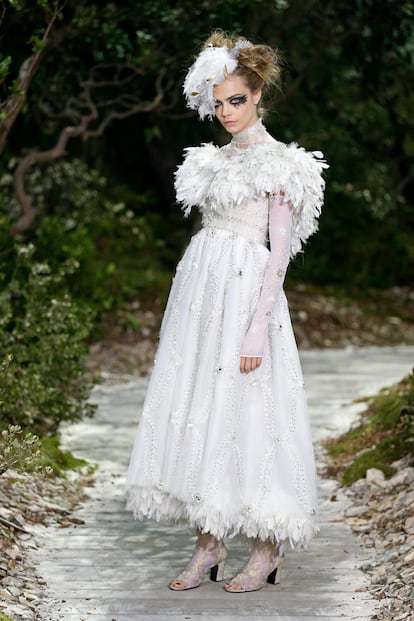 desfile chanel alta costura primavera verano 2013