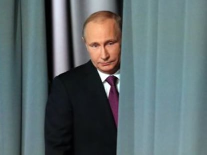 O presidente da Rússia, Vladimir Putin.