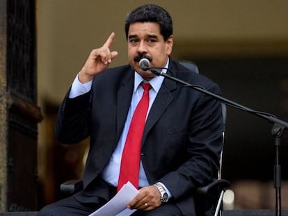 El presidente de Venezuela, Nicol&aacute;s Maduro.