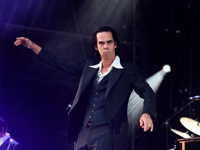 Nick Cave en una actuación en Victoria Park, Londres, el pasado verano.