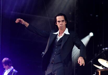 Nick Cave en una actuación en Victoria Park, Londres, el pasado verano.