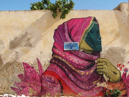 Obra de Myneandyours perteneciente al proyecto Djerbahood.