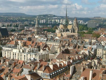 Vista de la ciutat de Dijon.