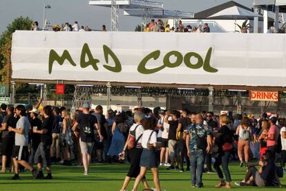 Ambiente en el Mad Cool, este jueves.