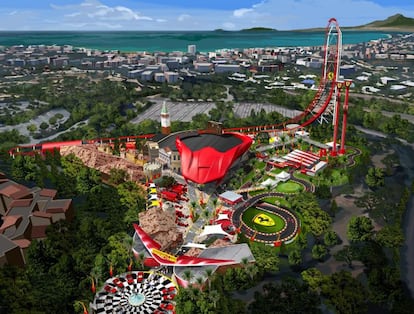 Ferrari Land, el nuevo parque temático de Port Aventura