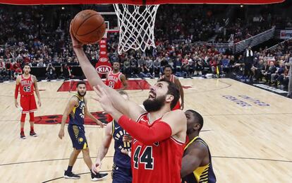 Mirotic, en el Chicago-Indiana.