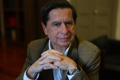 Juan Fernando Cristo, nombrado por el presidente de Colombia, Gustavo Petro, como nuevo ministro del interior, en las oficinas del ministerio, en Bogot. Julio 19 de 2024.?