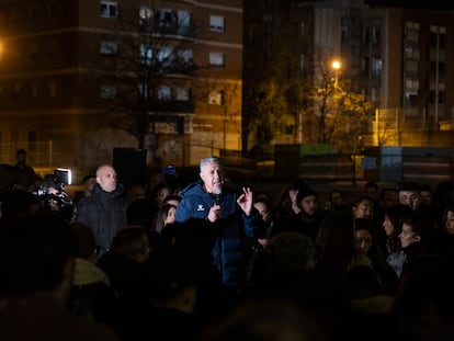 Xavier García Albiol desalojados de Badalona