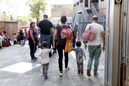 Colegio Torrent D&#039;en Melis de Barcelona, uno de los que se abri&oacute; para el refer&eacute;ndum del 1-O.