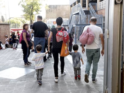 Colegio Torrent D&#039;en Melis de Barcelona, uno de los que se abri&oacute; para el refer&eacute;ndum del 1-O.