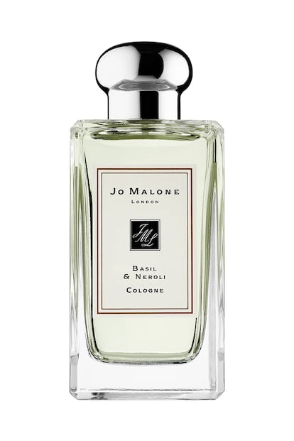 Basil & Neroli, de Jo Malone, es un floral verde que está ya entre los clásicos de la firma. Albahaca y azahar con toques especiados y aromáticos.