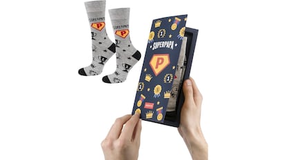 Calcetines para auténticos superpapás.