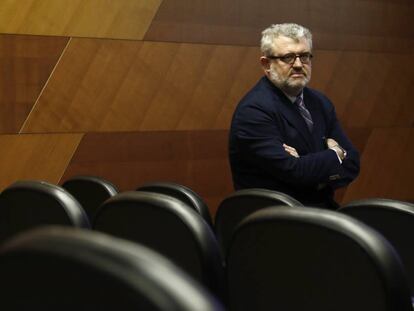 El nuevo director del Museo del Prado, Miguel Falomir, hoy en Madrid. 