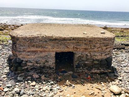 NIDO DE AMETRALLADORAS, ENTRE EL ATLÁNTICO Y LAS SALINAS /CAPEL