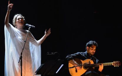 Estrella Morente y Niño Josele.