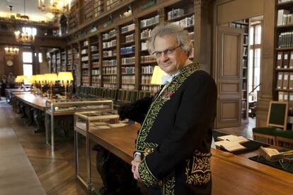 El escritor libanés Amin Maalouf.