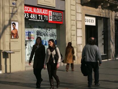 Paseo de Gracia, Barcelona.