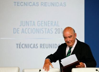 Jose Llado, presidente de T&eacute;cnicas Reunidas.