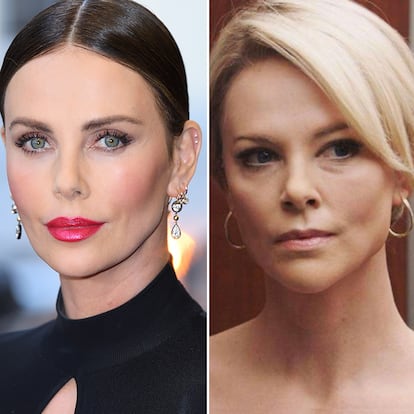 Charlize Theron ha transformado su rostro para ser Megyn Kelly.