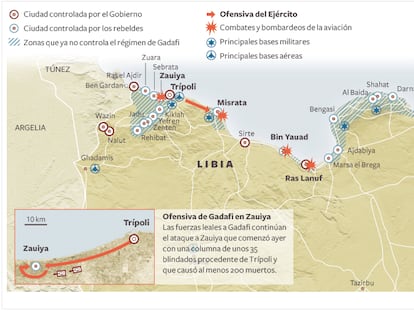 Evolución del conflicto en Libia