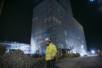 Las obras del futuro nuevo Museo Munch de Oslo (Noruega).