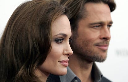 Angelina Jolie i Brad Pitt, a Nova York el 2011.