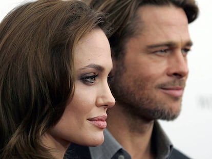 Angelina Jolie i Brad Pitt, a Nova York el 2011.