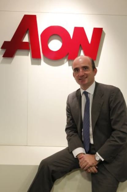 El consejero delegado de Aon España, Eduardo Dávila.