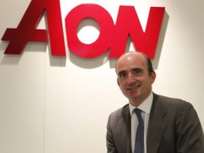 El consejero delegado de Aon España, Eduardo Dávila.