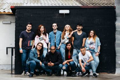 Los alumnos del Levi’s® Music Project.