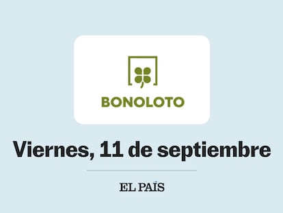 Bonoloto comprobar sorteo del viernes 11 de septiembre de 2026
