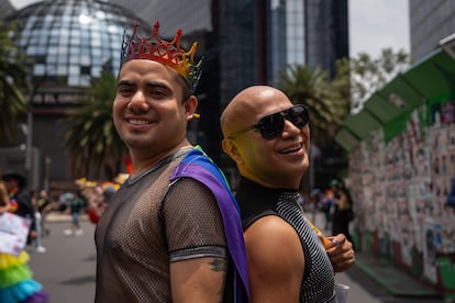 Visitantes de otros estados se dieron cita en la capital para asistir a la marcha de este sábado.