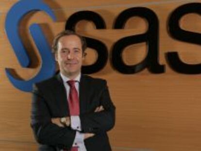 El director general de SAS Espa&ntilde;a, Christian Gardiner.