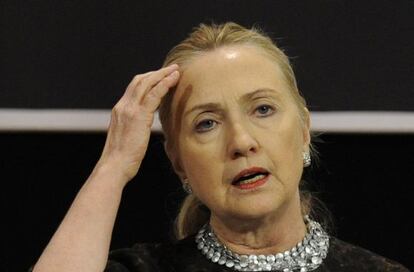 Clinton, en una foto de archivo.