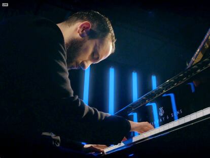Igor Levit durante su presentación en la apertura de la edición 63 de los Premios Grammy en marzo de este año.