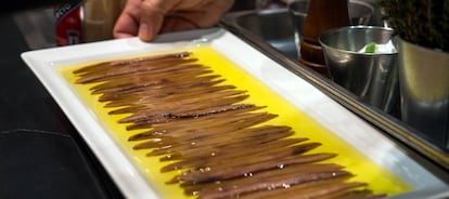 Las fastuosas anchoas de Jesús Sánchez