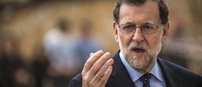 El presidente en funciones del Ejecutivo, Mariano Rajoy
