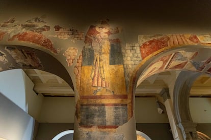 Frescos romànics de Sant Joan Boí restaurats