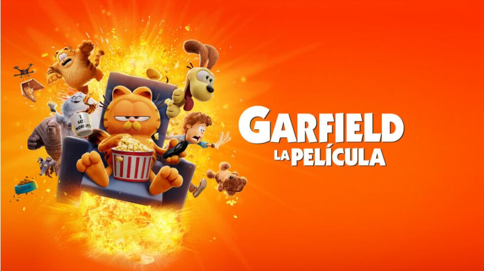 Imagen promocional de la película ‘Garfield: la película’.