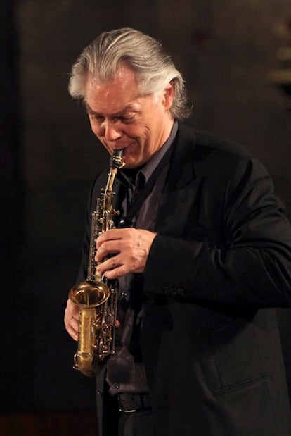 Jan Garbarek, en Torroella de Montgrí.