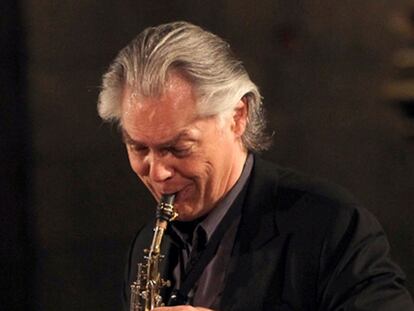 Jan Garbarek, en Torroella de Montgrí.