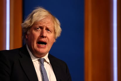 El primer ministro británico Boris Johnson.