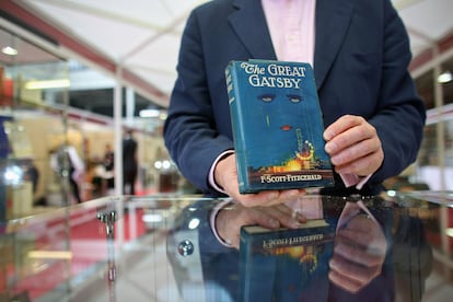 Primera edición de ‘El gran Gatsby’ en la Feria del Libro Antiguo de Londres, 2013.