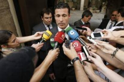 El presidente del Valencia, Amadeo Salvo. EFE/Archivo