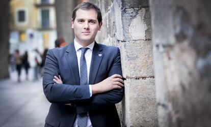 El candidato de Ciutadans a la Generalitat, Albert Rivera.