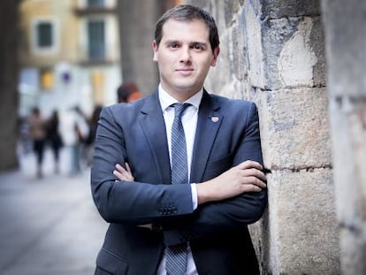 El candidato de Ciutadans a la Generalitat, Albert Rivera.